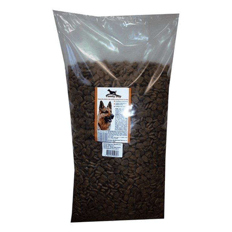 Family Dog Adult visavertis pašaras suaugusiems šunims su jautiena ir paukštiena 15kg