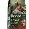 Monge Dry Dog BWILD Grain Free - All Breeds Adult Lamb Potatoes Peas 12kg