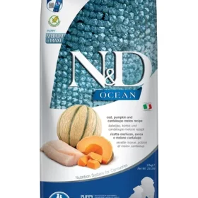 FARMINA N&D OCEAN - DOG Dry Cod Pumpkin&Cantaloupe PUPPY MED&MAX 12 kg