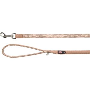 Trixie Premium pavadys, su neoprenu M-L 1m/20mm, šv. deim./karamelė