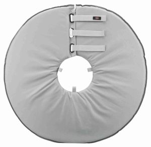 Trixie Apsauginė apykaklė, poliesteris/putplastis, XL: 60-64 cm/29 cm, pilka