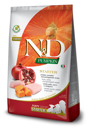 FARMINA N&D PUMPKIN - DOG Dry Chicken&Pomegranate STARTER PUPPY ALL BR 2,5 kg (pak.4)