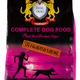 Real Dog small breeds visavertis pašaras mažų veislių suaugusiems šunims su vištiena 10kg