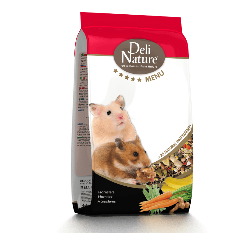 Deli Nature Menu Super Premium pašaras žiurkėnams, 750 g - papildoma nuotrauka 2