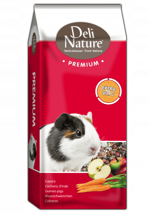 Deli Nature Premium pašaras jūrų kiaulytėms, su vitaminu C, 15 kg