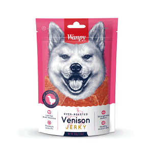 Wanpy skanėstas šunims, vytinta elniena, 100g