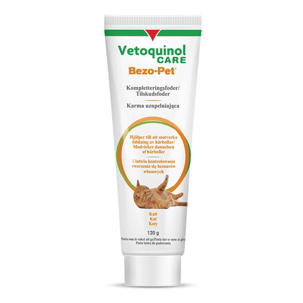 Vetoquinol Bezo-Pet sąvėlas šalinanti pasta katėms ir šunims, 120g