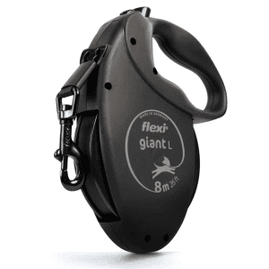 FLEXI pavadėlis šuniui Giant L Black Edition, juostinis 8m, juodas - papildoma nuotrauka 5
