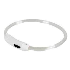 Įvairiaspalvis šviečiantis antkaklis šunims, SEECURITY,  USB TPU ``M``, 45 cm - papildoma nuotrauka 4