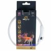 Įvairiaspalvis šviečiantis antkaklis šunims, SEECURITY,  USB TPU ``M``, 45 cm
