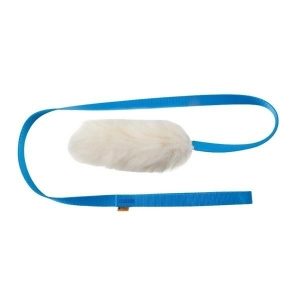 Avies kailio žaislas šuniui su rankena, Dingo Agility 130 cm - papildoma nuotrauka 2