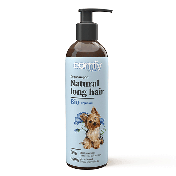 Comfy šampūnas nature long hair, šunims, 250ml