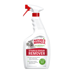 Nature's Miracle dėmių ir kvapų valymo priemonė S+O katėms,709ml