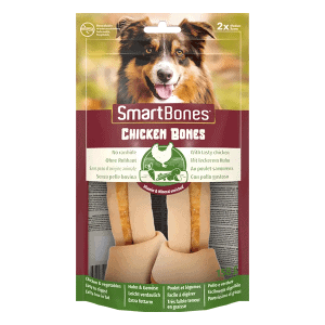SmartBones Chicken Bones kaulai su vištiena vidutinio dydžio veislių šunims, 2 vnt.