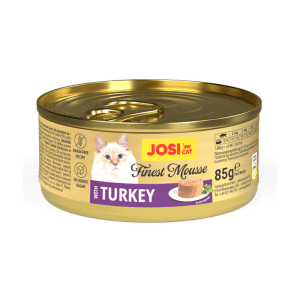 JosiCat Finest Mousse with Tutkey, paštetas katėms su kalakutiena, 85g