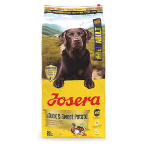 Josera Duck and Sweet Potato M/M sausas pašaras  šunims su antiena ir batatais, 12,5 kg