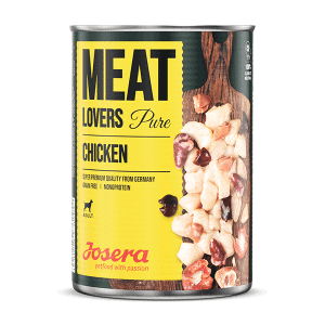 Josera Meat Lovers Pure Chicken konservuotas pašaras šunims su vištiena, 800 g