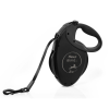 FLEXI pavadėlis šuniui Giant L Black Edition, juostinis 8m, juodas