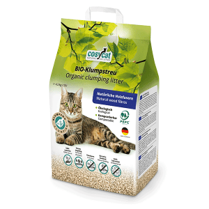 Cosycat 10L(4,3kg),sušokantis medžio drožlių kraikas katėms
