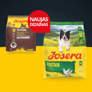 Josera Festival sausas pašaras šunims su lašiša, 3 kg - papildoma nuotrauka 3