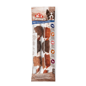 8IN1 flavours trigubo skonio skanėstas šunims Mega Skewers, 160g - papildoma nuotrauka 2