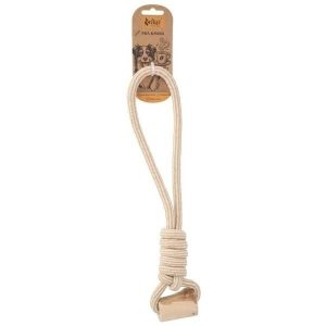 Kavamedžio žaislas šuniui su virve, Dingo Kawka Lasso, 39 cm - papildoma nuotrauka 2