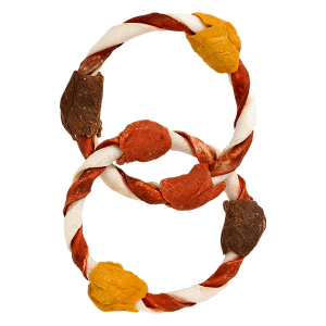 8in1 FLAVOURS trigubo skonio skanėstas šuniui XS/S, žiedai, 80g - papildoma nuotrauka 3
