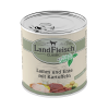 Landfleisch konservai šunims, ėriena, antiena, bulvės, 800g