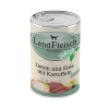 Landfleisch konservai šunims, ėriena, antiena, bulvės, 400g