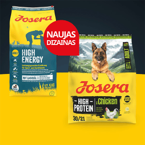 Josera High Protein Chicken sausas pašaras šunims su paukštiena, 900 g - papildoma nuotrauka 3