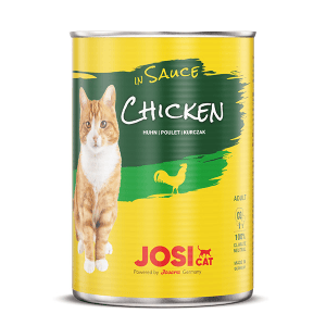 JosiCat Chicken in Sauce konservai katėms, vištiena padaže, 415g