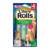 Churu Rolls skanėstas katėms su vištiena ir tunu, lazdelės, 4 vnt.