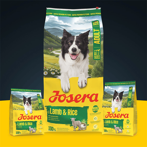 Josera Lamb + Rice A/S sausas pašaras šunims su ėriena ir ryžiais, 3 kg - Image 2