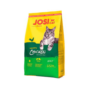JosiCat Crunchy Chicken sausas pašaras katėms 650g