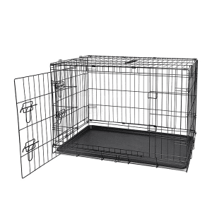 Nobleza metalinis narvas gyvūnui XL, juodas, 106x71.5x76cm