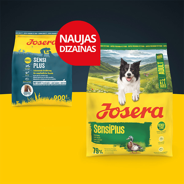 Josera SensiPlus sausas pašaras jautriems šunims su antiena, 900 g - papildoma nuotrauka 3