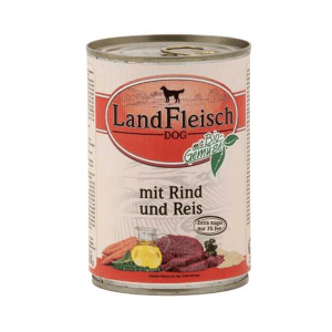 Landfleisch konservai šunims Extra mager, jautiena+ryžiai, 400g