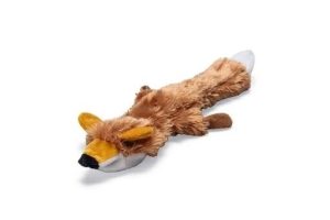 Žaislas šuniui - Pliušinis lapiukas, rudas, BEEZTEES, 30 cm - papildoma nuotrauka 2