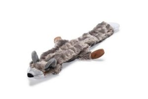 Žaislas šuniui - Pliušinis lapiukas, pilkas, BEEZTEES, 30 cm - papildoma nuotrauka 2