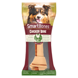SmartBones Chicken Bones kaulas su vištiena didelių veislių šunims, 1 vnt.