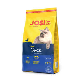 JosiCat Crispy Duck sausas pašaras katėms su antiena, 1,9 kg