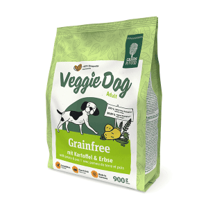 Green Petfood VeggieDog Grainfree begrūdis sausas pašaras šunims su bulvėm ir žirniais, 900 g. - papildoma nuotrauka 2