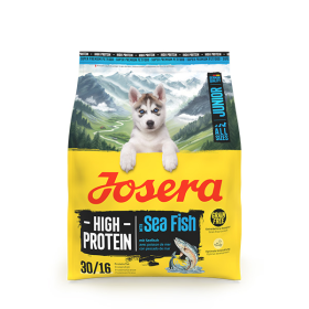 Josera High Protein Junior Sea Fish sausas pašaras jauniems šunims su žuvim, 900 g