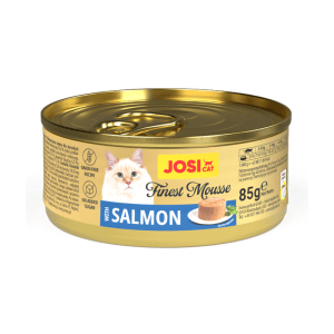 JosiCat Finest Mousse with Salmon, paštetas katėms su vištiena, 85g