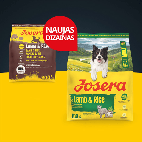Josera Lamb + Rice A/S sausas pašaras šunims su ėriena ir ryžiais, 3 kg - Image 3