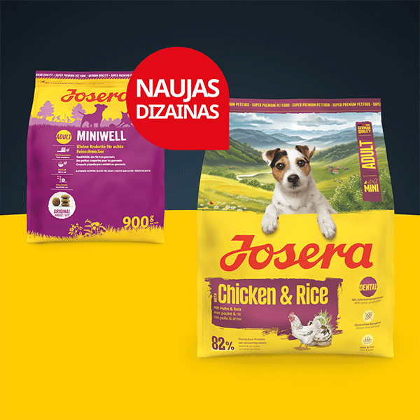 Josera Mini Chicken and Rice sausas pašaras mažų veislių šunims su paukštiena, 3 kg - papildoma nuotrauka 3