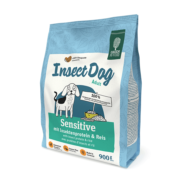 Green Petfood Insect Dog Sensitive sausas pašaras jautriems šunims, 900 g - papildoma nuotrauka 2