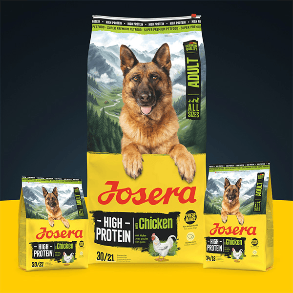 Josera High Protein Chicken sausas pašaras šunims su paukštiena, 900 g - papildoma nuotrauka 2