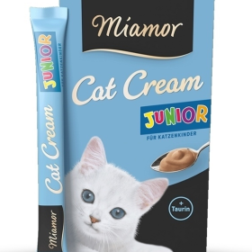 Miamor skanėstai kačiukams - kreminė pasta su taurinu, 6*15 g, Miamor Junior Pate Cream