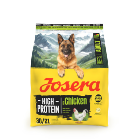 Josera High Protein Chicken sausas pašaras šunims su paukštiena, 900 g